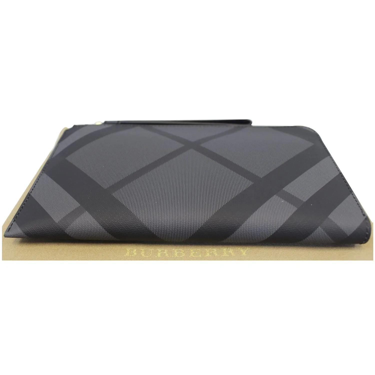 BURBERRY London Check Ziparound Wallet