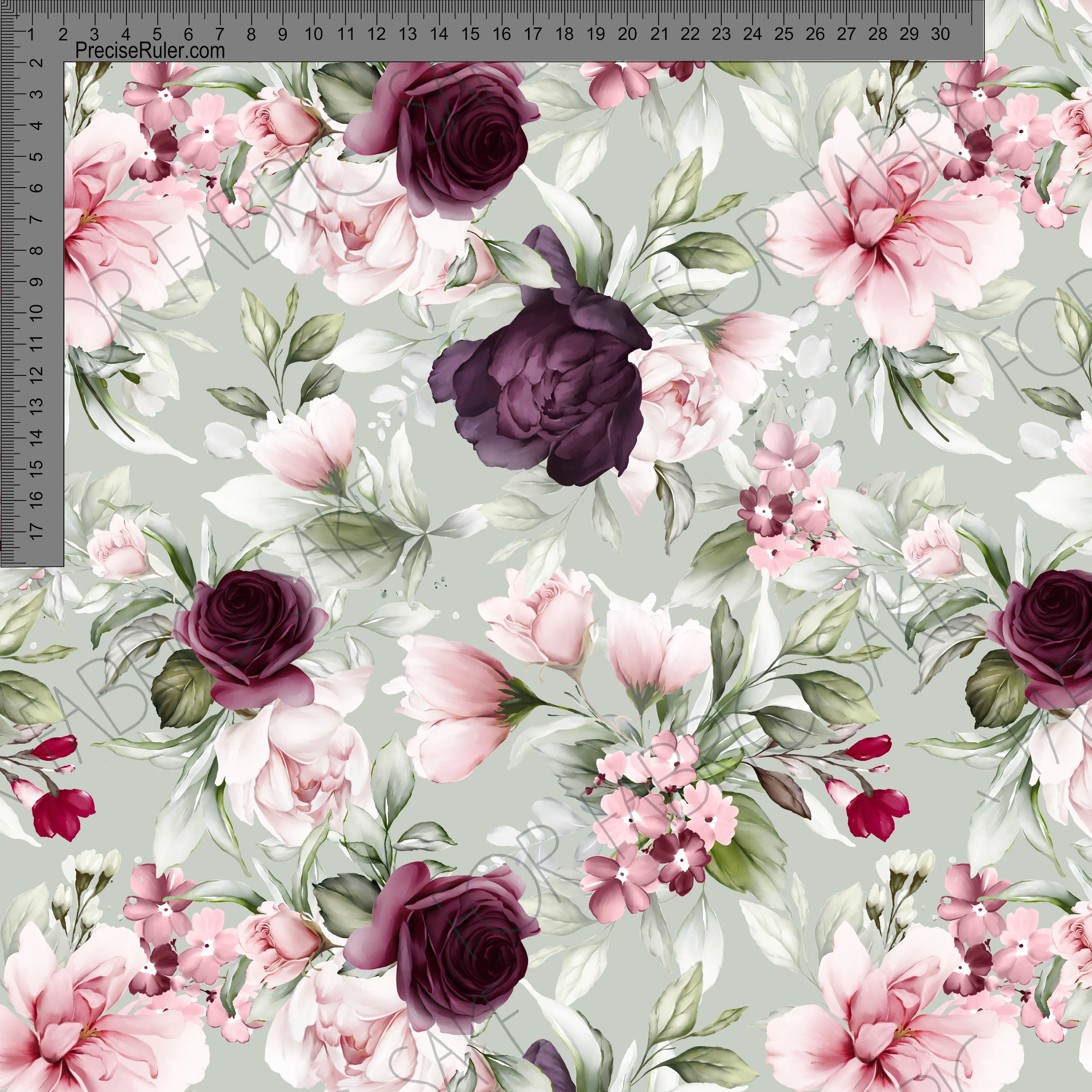 Burgandy Rose- Custom Pre-order