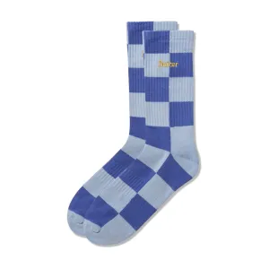Butter Goods - Checkered Socks Blue/Slate