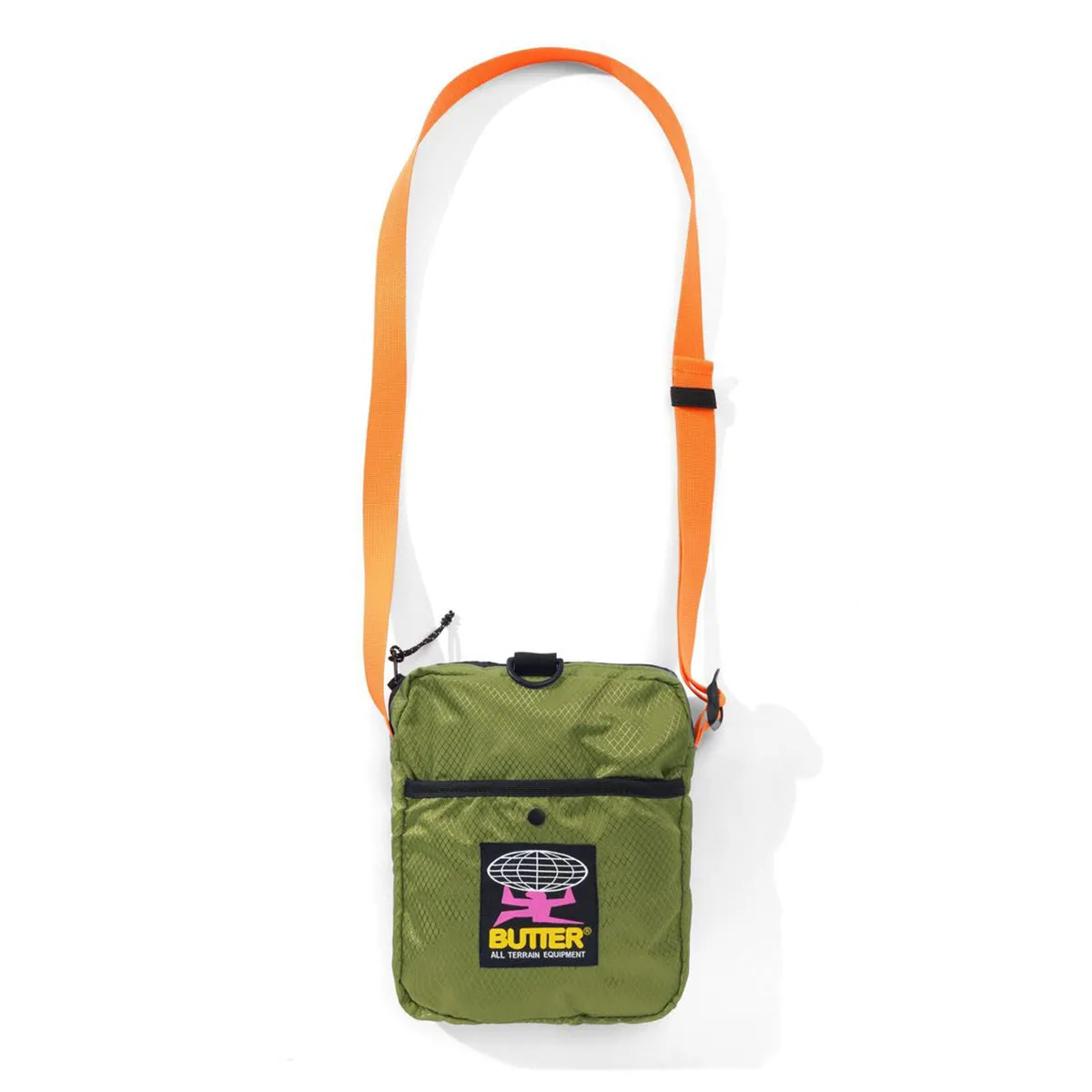 Butter Goods - Ripstop Side Bag Green