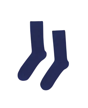 Calcetín Colorful Standard Clásico Orgánico Mujer - Marine Blue