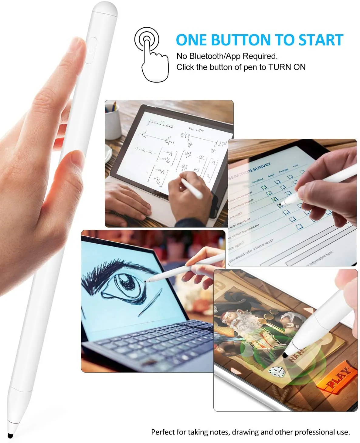Capacitive Active Pencil Stylus