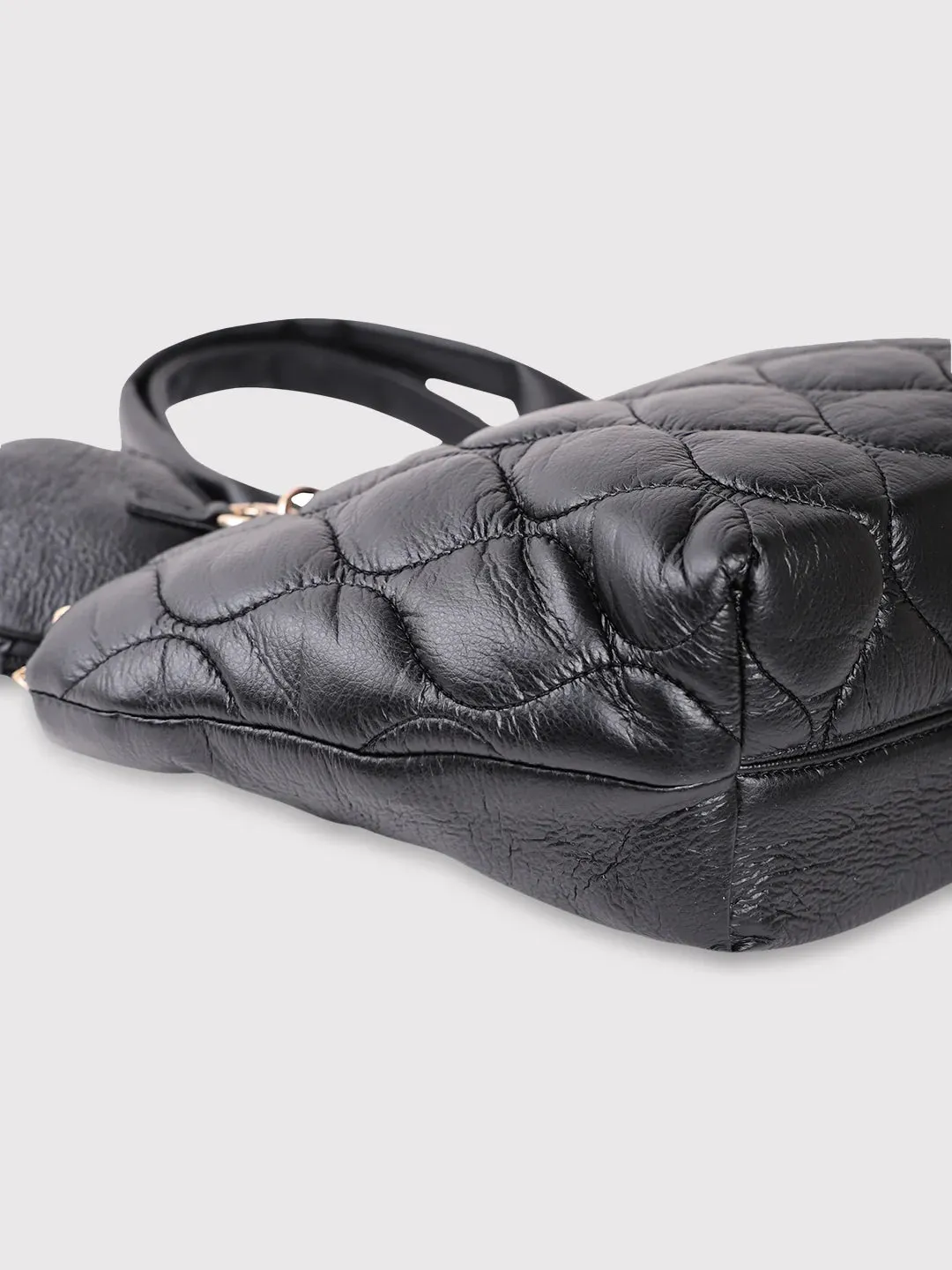 Caprese Briar Small Black Office Tote Bag