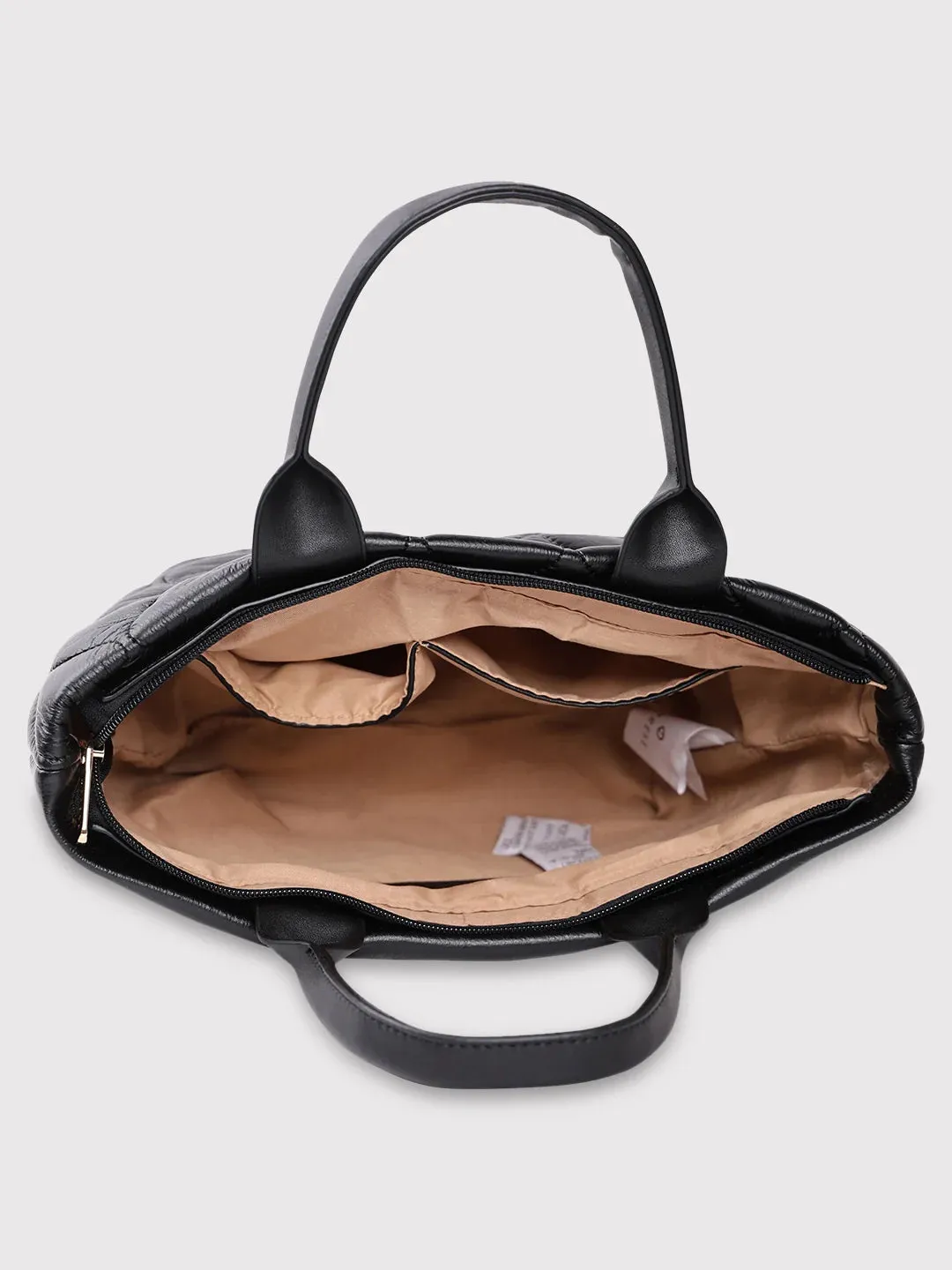 Caprese Briar Small Black Office Tote Bag