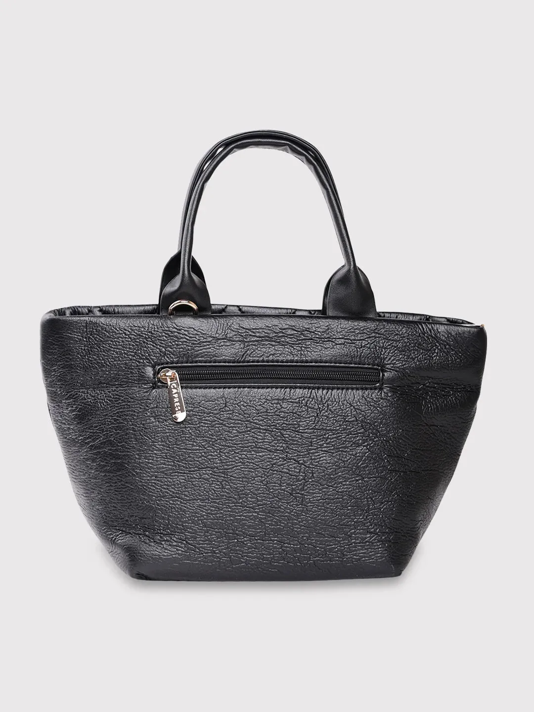 Caprese Briar Small Black Office Tote Bag