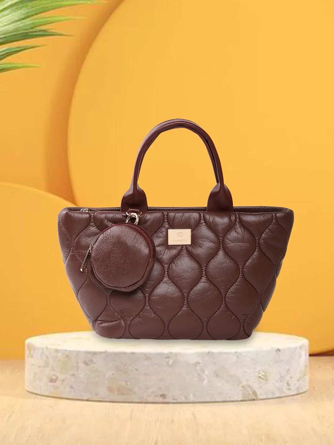Caprese Briar Small Brown Tote Bag