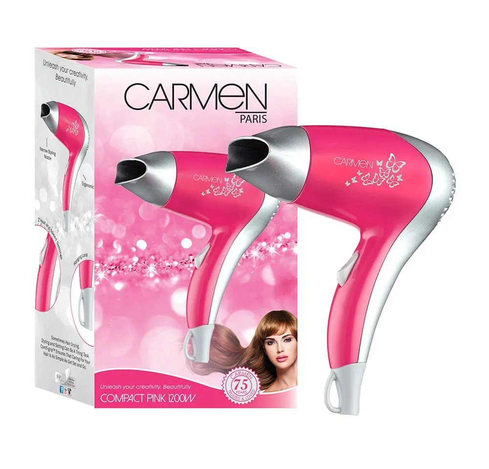 Carmen Compact Pink 1200W SEL-5137