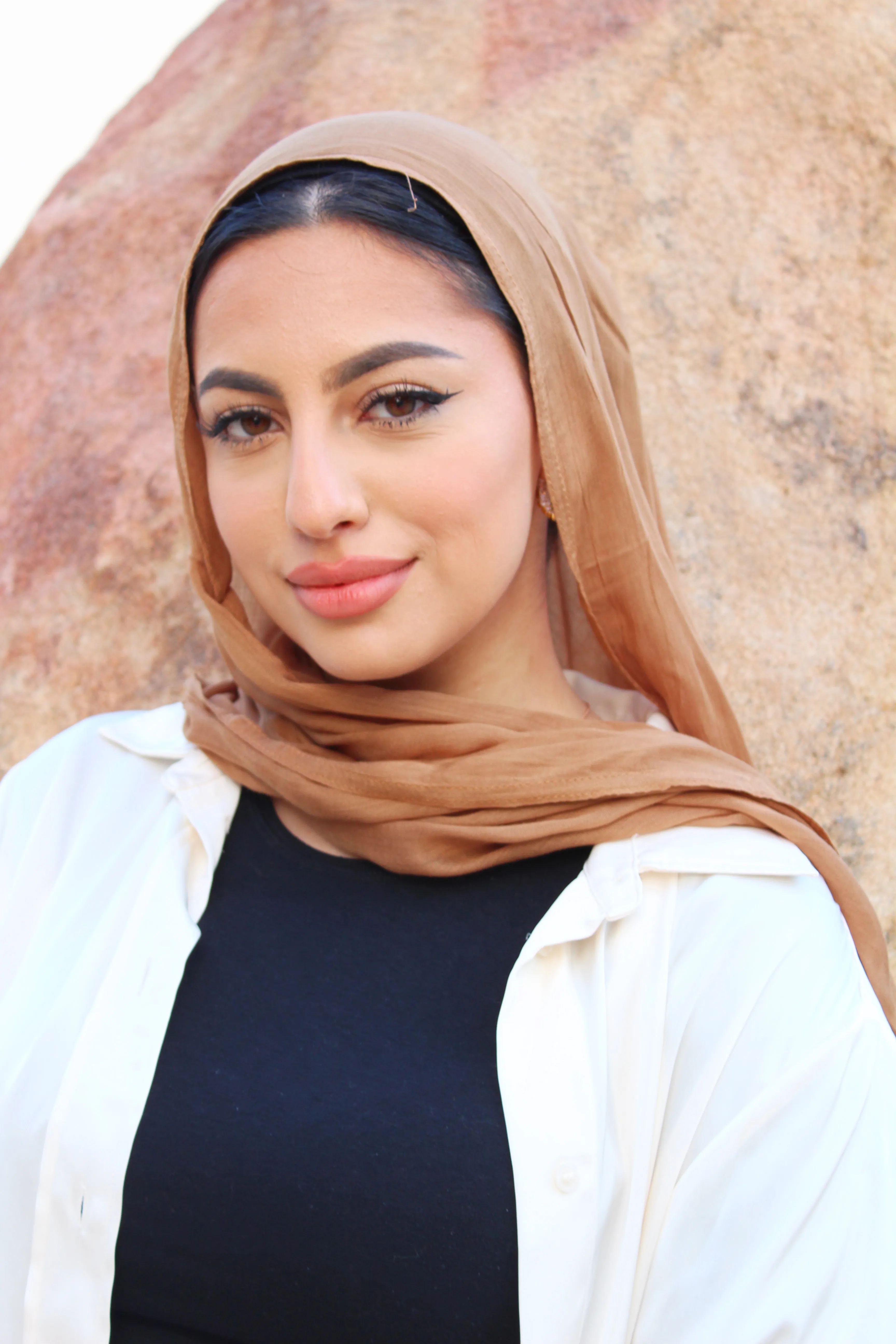 Chai Brown Scarf