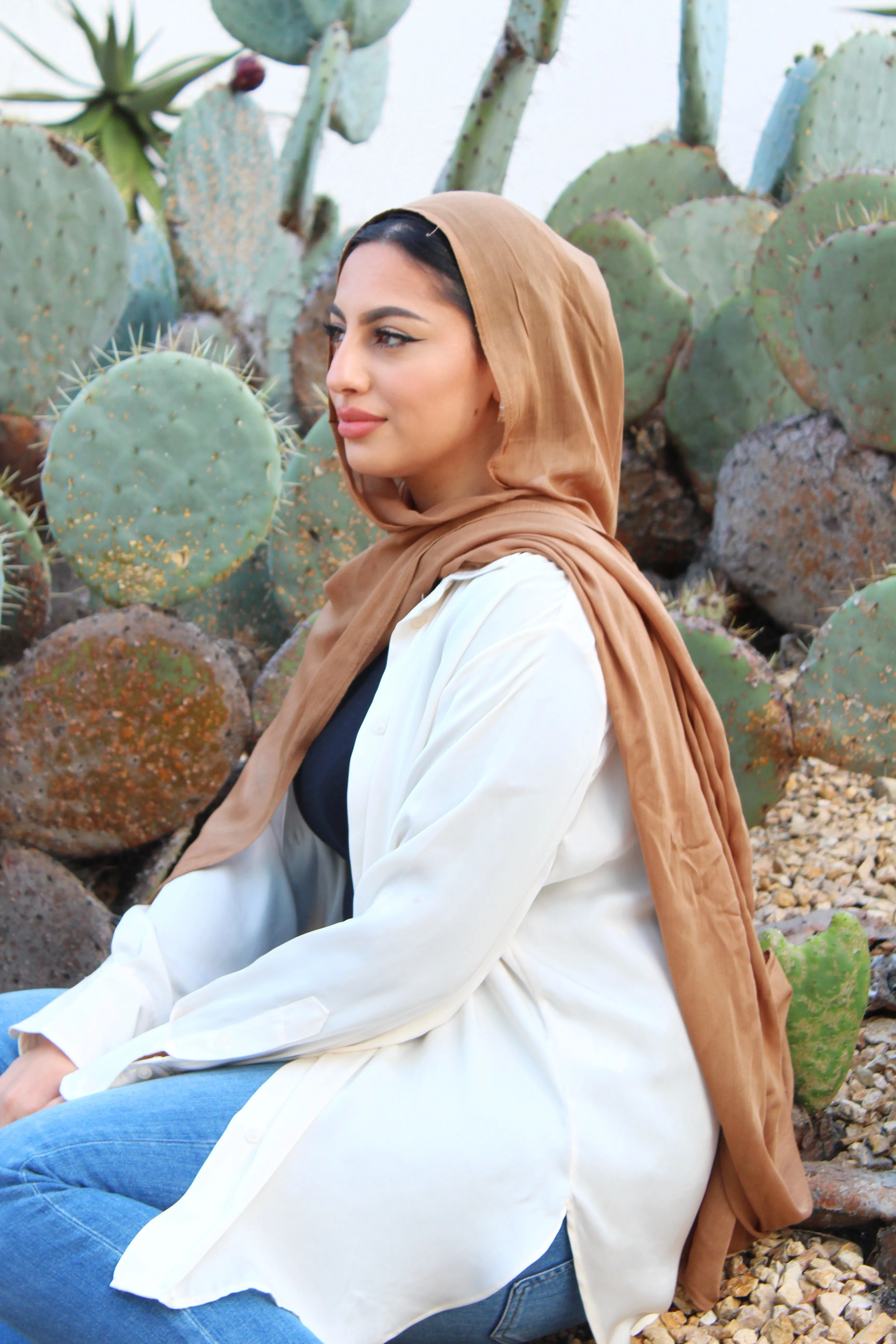 Chai Brown Scarf