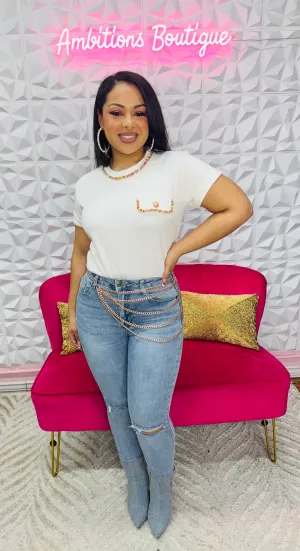 Chain detailed top