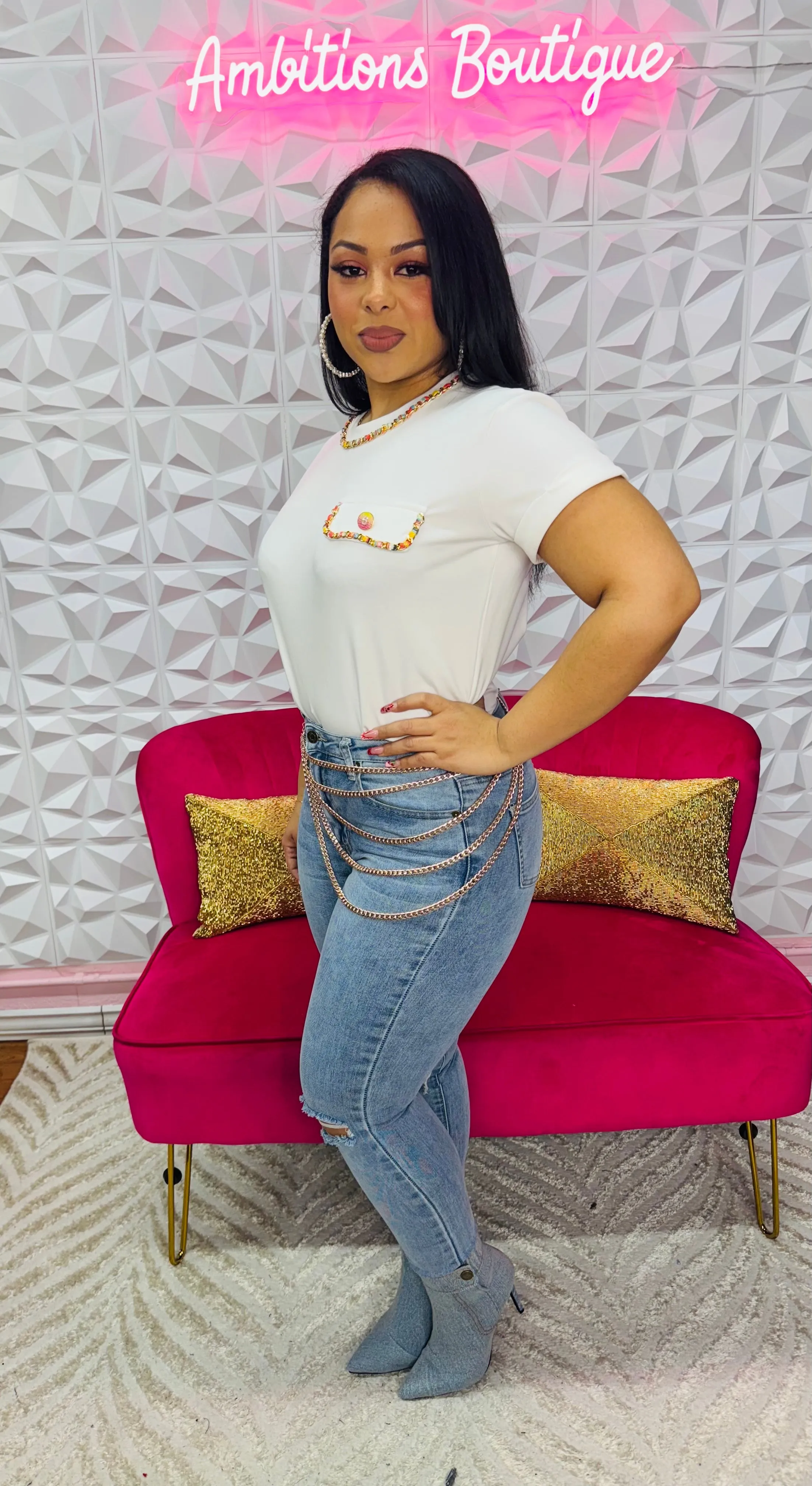 Chain detailed top