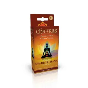 Chakra Incense Cones Sacral 20pk