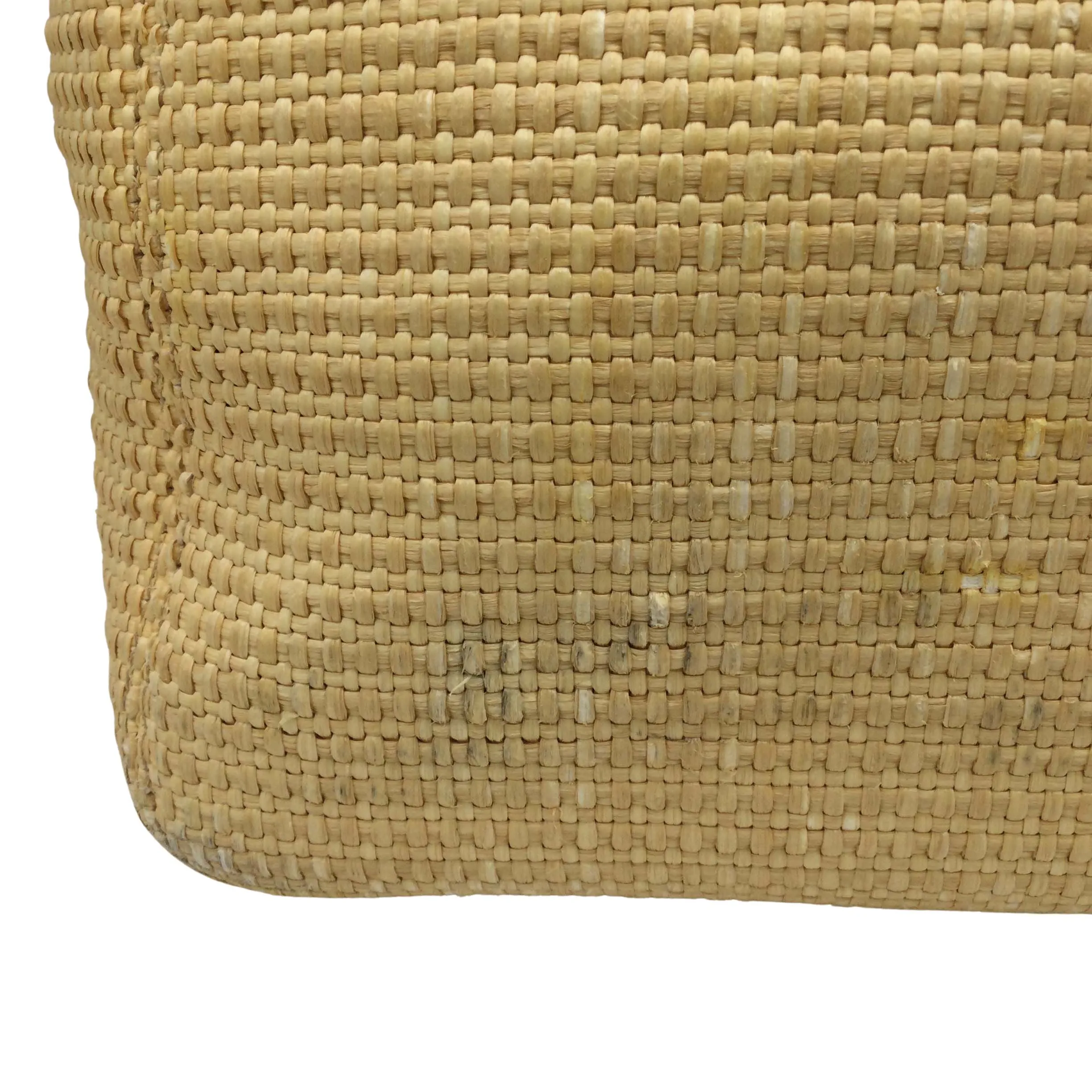 Chanel Cc Doctor's Beige Raffia Tote