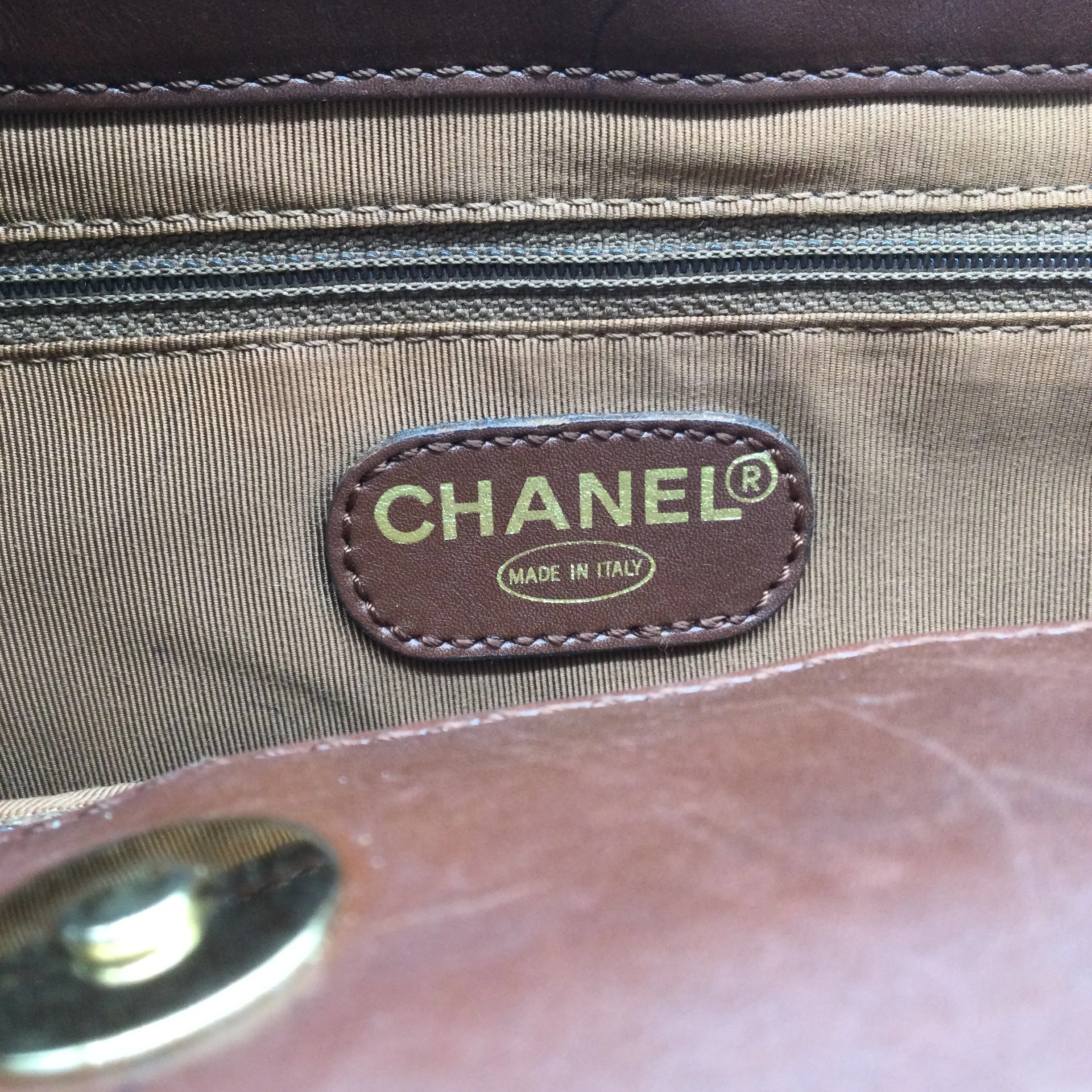Chanel Cc Doctor's Beige Raffia Tote