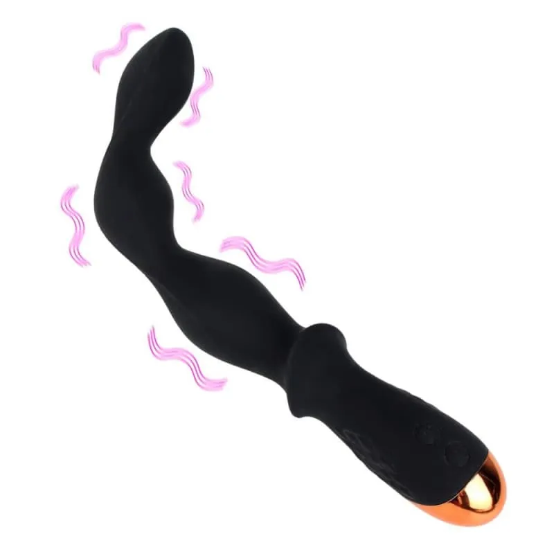 Chapelet Anal Silicone Vibrantavec 10 vitesses