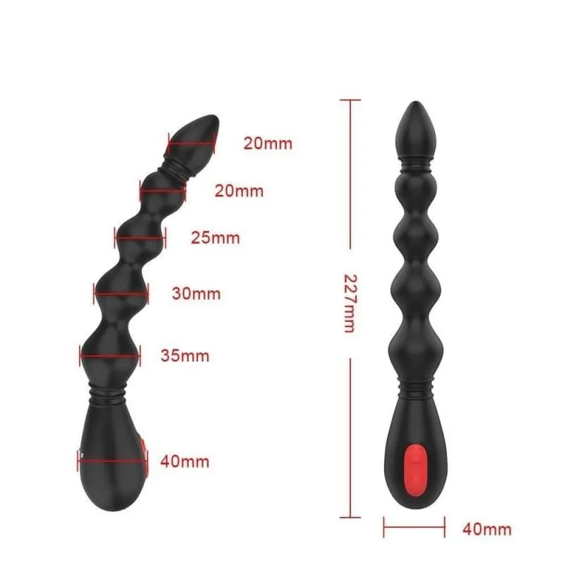 Chapelet Anal Vibrant training