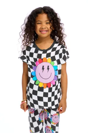 Chaser Checkered Daisy S/S Tee