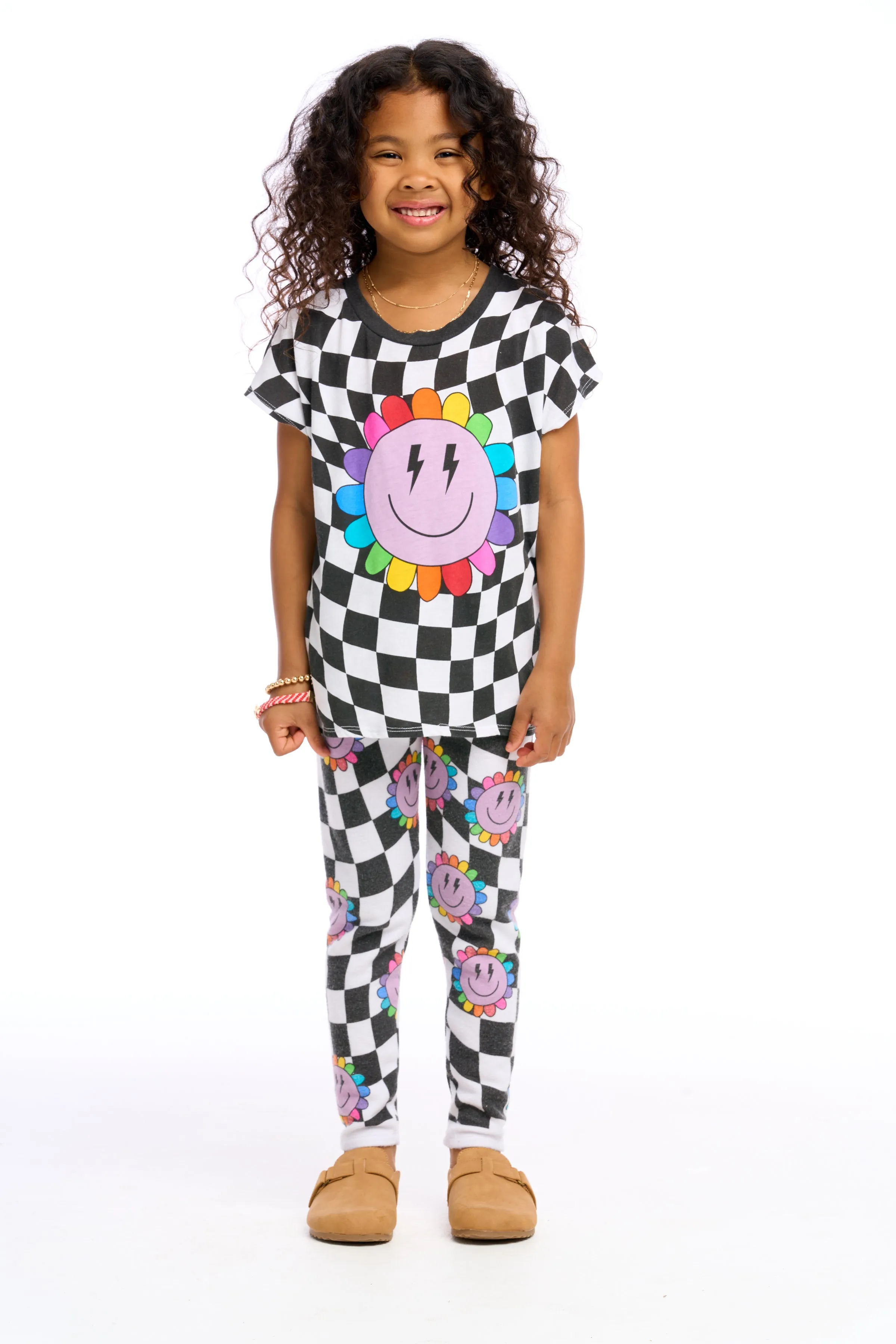 Chaser Checkered Daisy S/S Tee