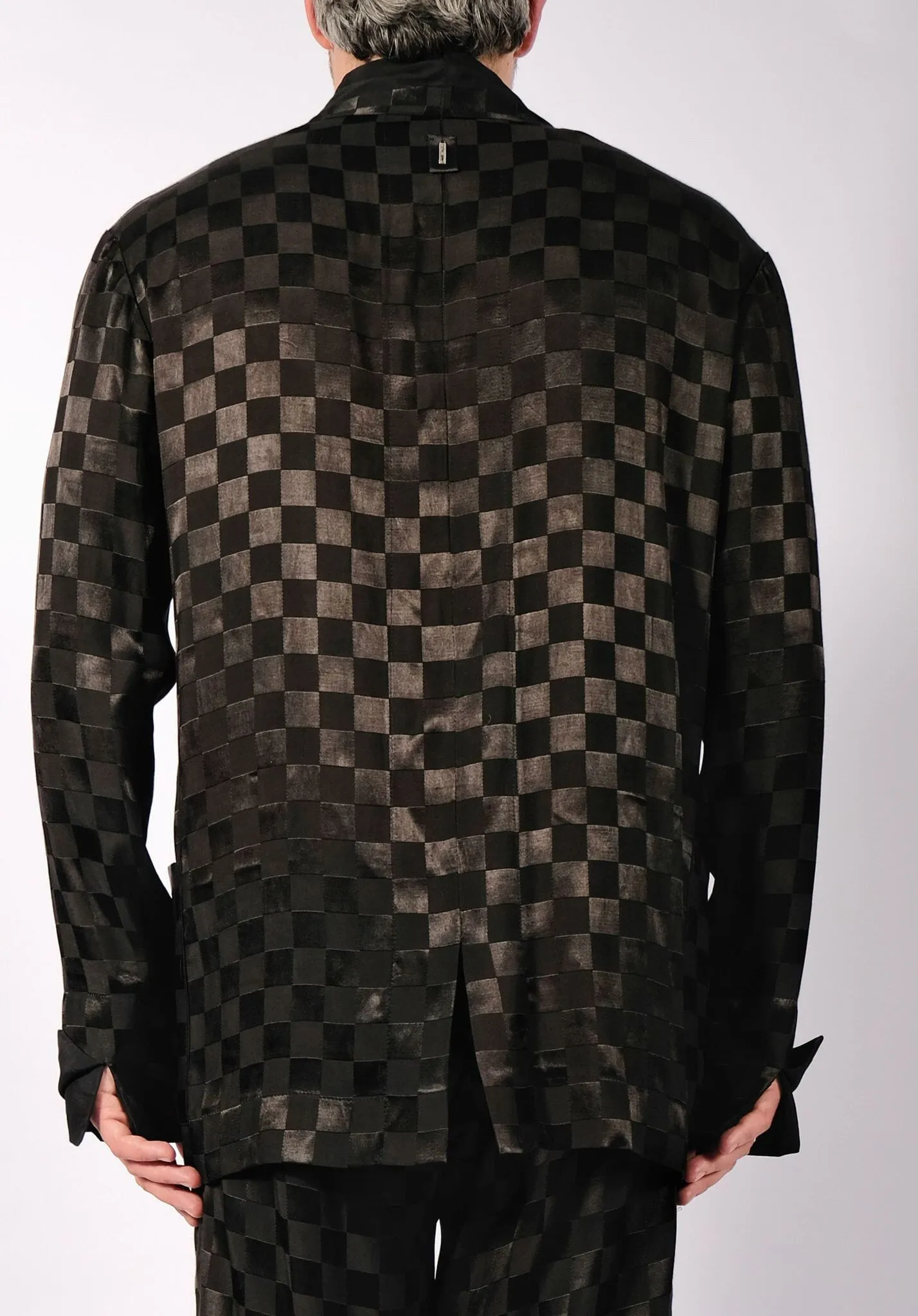 Checkered Blazer