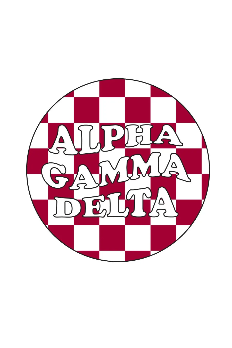 Checkered Button