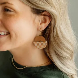 Checkered Claire Earrings