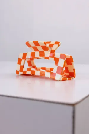 Checkered Claw Clip