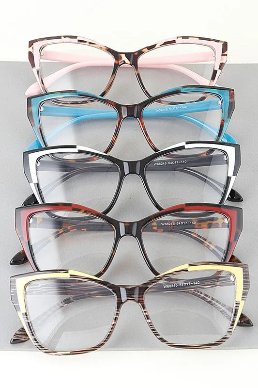 Checkered Optical Glasses