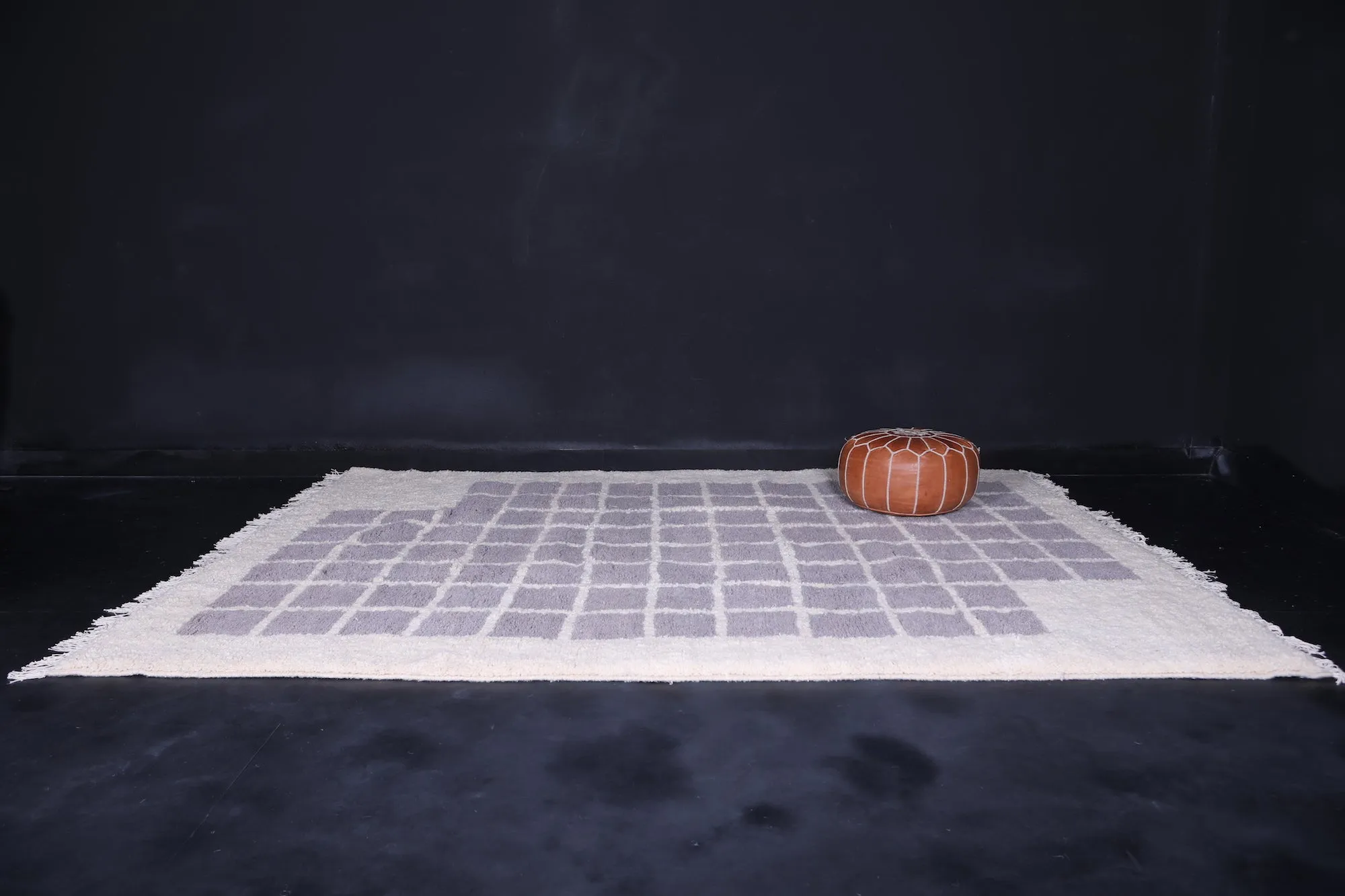 Checkered rug - Handmade Berber Wool Rug - Custom area rug