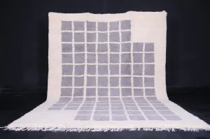 Checkered rug - Handmade Berber Wool Rug - Custom area rug