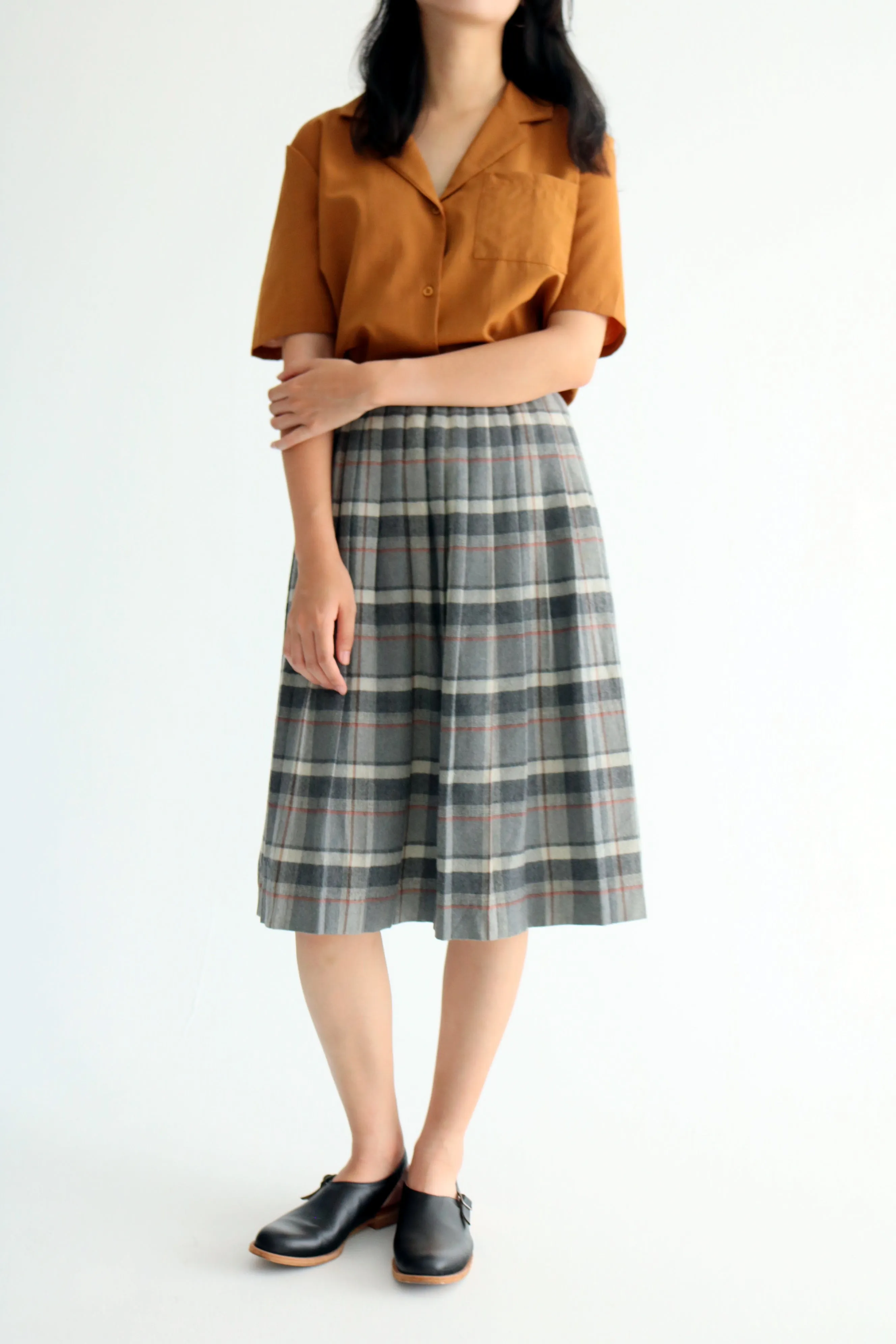 Checkered Skirt ｛Vintage｝-sold out