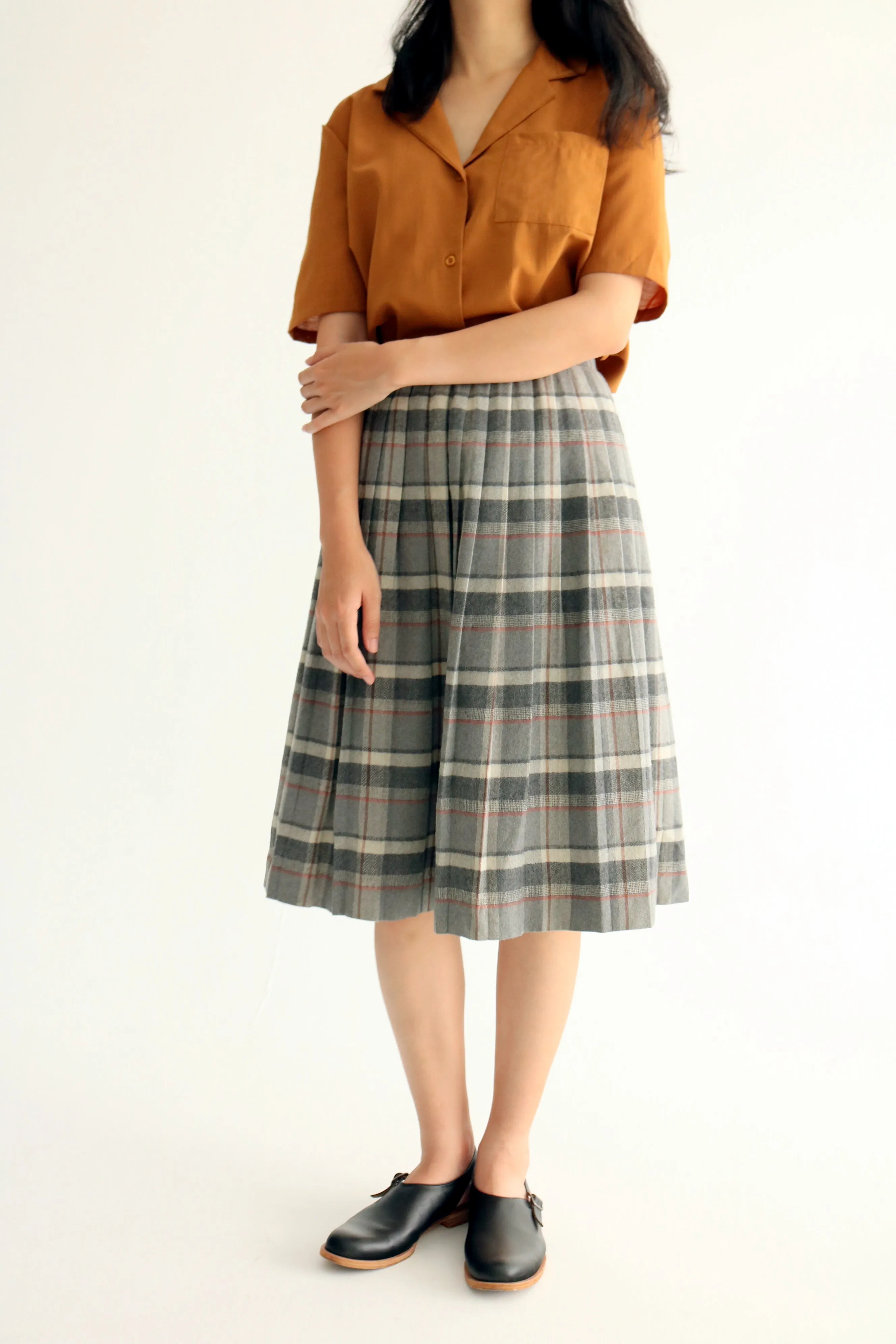Checkered Skirt ｛Vintage｝-sold out