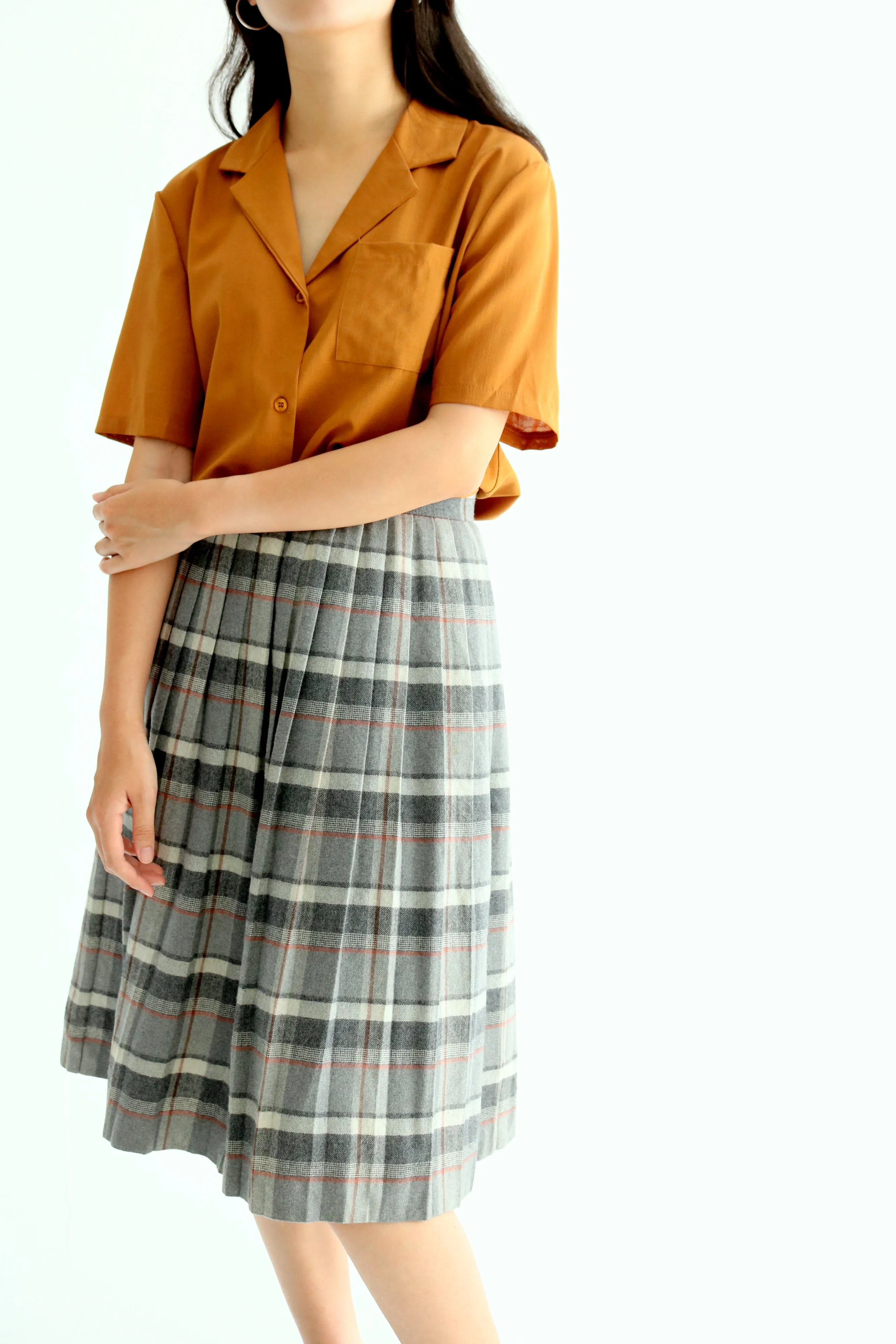 Checkered Skirt ｛Vintage｝-sold out