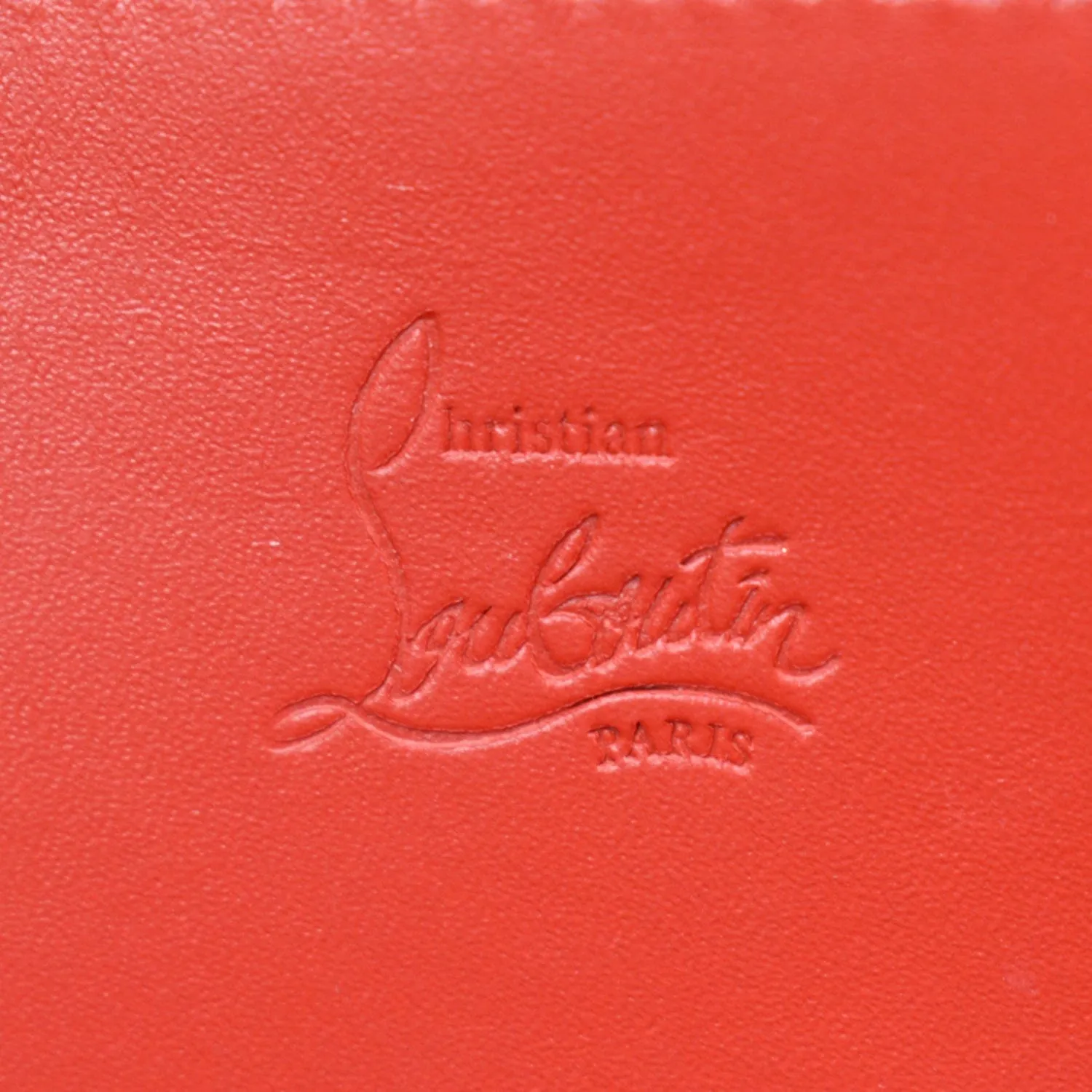 CHRISTIAN LOUBOUTIN Spike Panettone Leather Zippy Wallet Black - sold