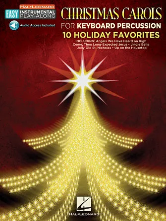 Christmas Carols - 10 Holiday Favorites (Easy Instrumental Play-Along Book with Online Audio Tracks)