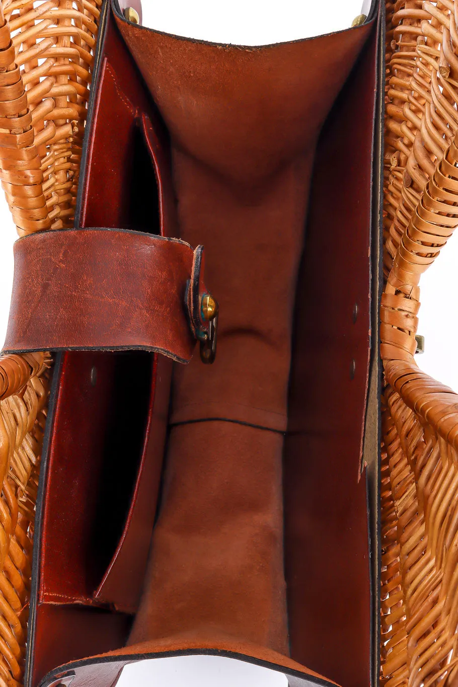 Circular Wicker Bag