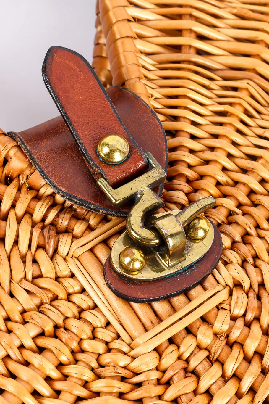 Circular Wicker Bag