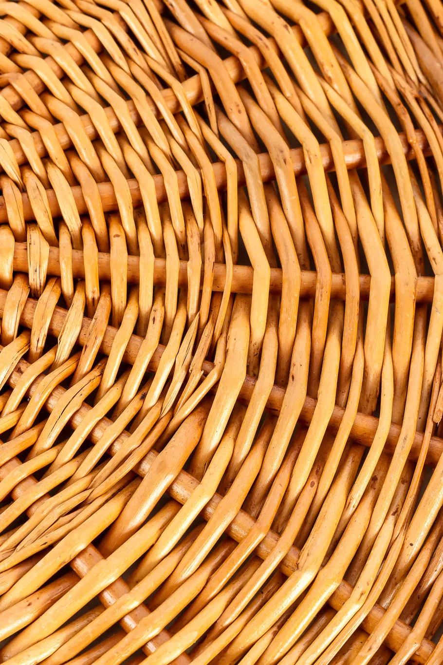 Circular Wicker Bag