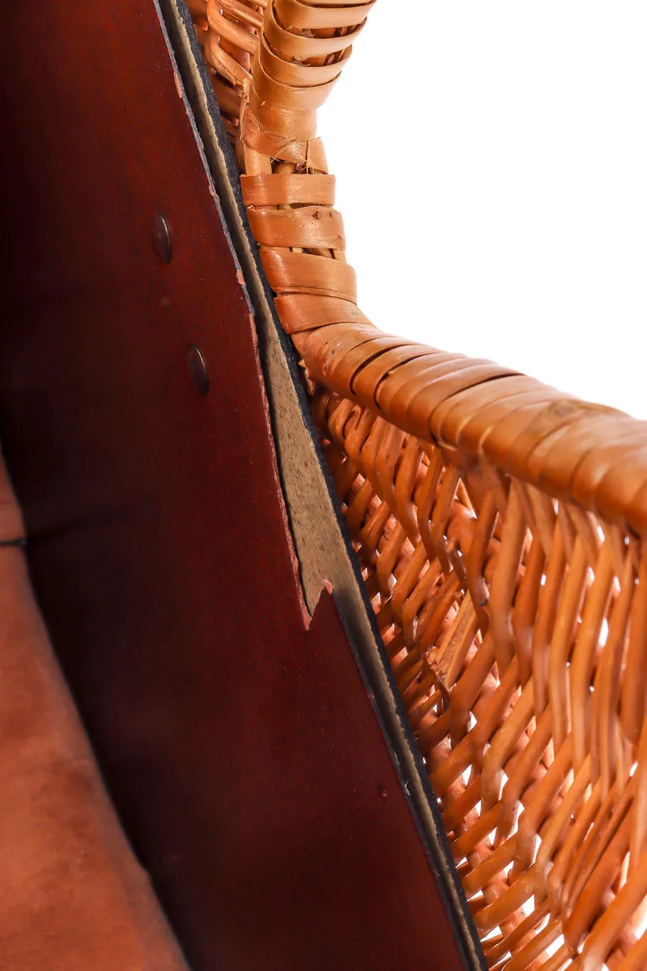 Circular Wicker Bag