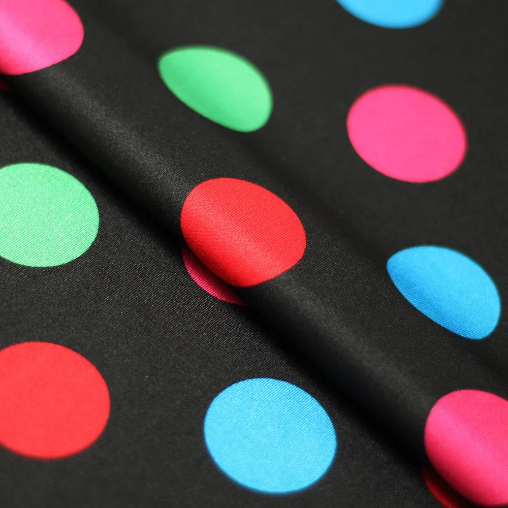 Circus Dots / Printed Poly Spandex
