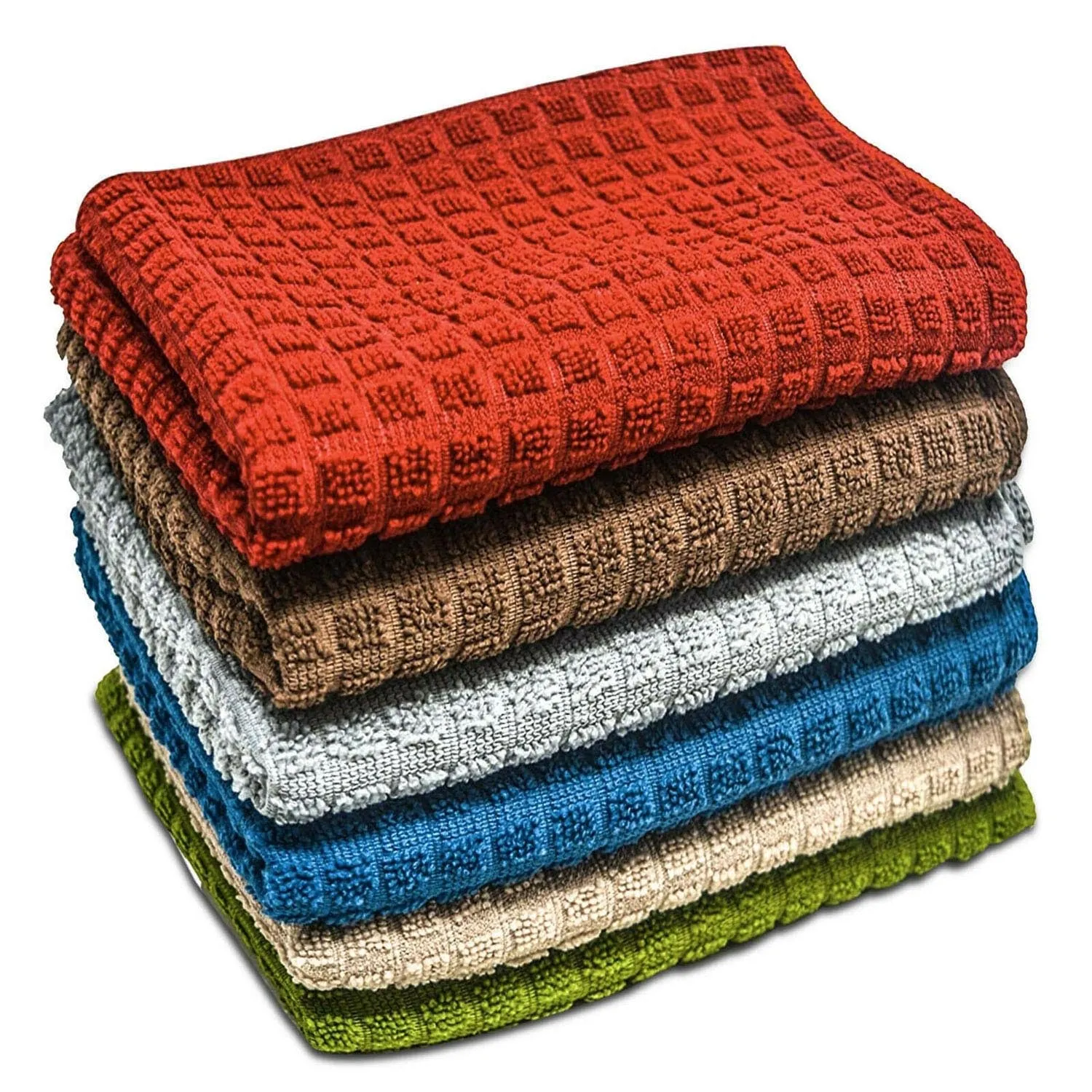 ClarityStreak Microfibre Glass Cleaning Cloths – Streak-Free Checkered Design