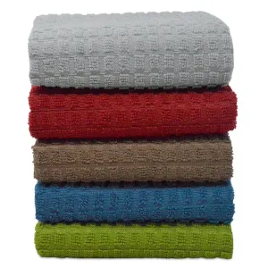 ClarityStreak Microfibre Glass Cleaning Cloths – Streak-Free Checkered Design