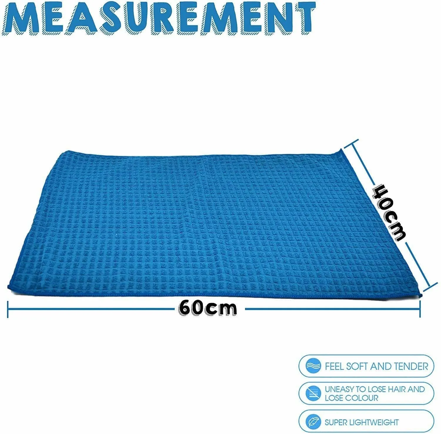 ClarityStreak Microfibre Glass Cleaning Cloths – Streak-Free Checkered Design