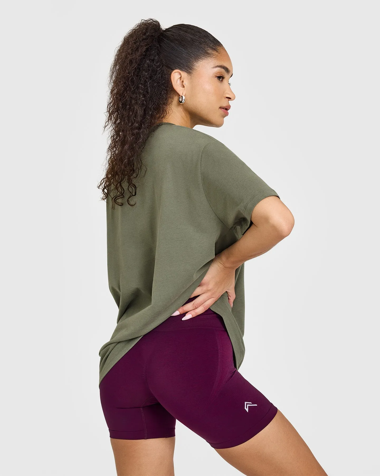 Classic Oversized Lightweight T-Shirt | Alpine Green