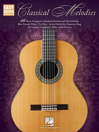 Classical Melodies (Easy Guitar with Notes & Tab)