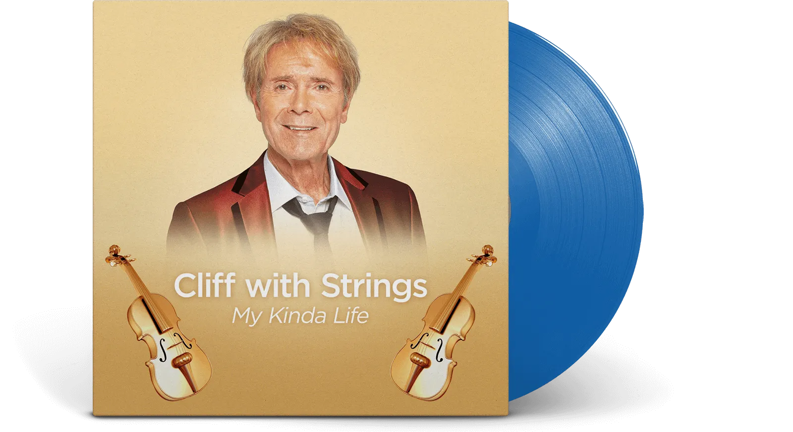 Cliff Richard : Cliff with Strings - My Kinda Life (Blue Vinyl LP)