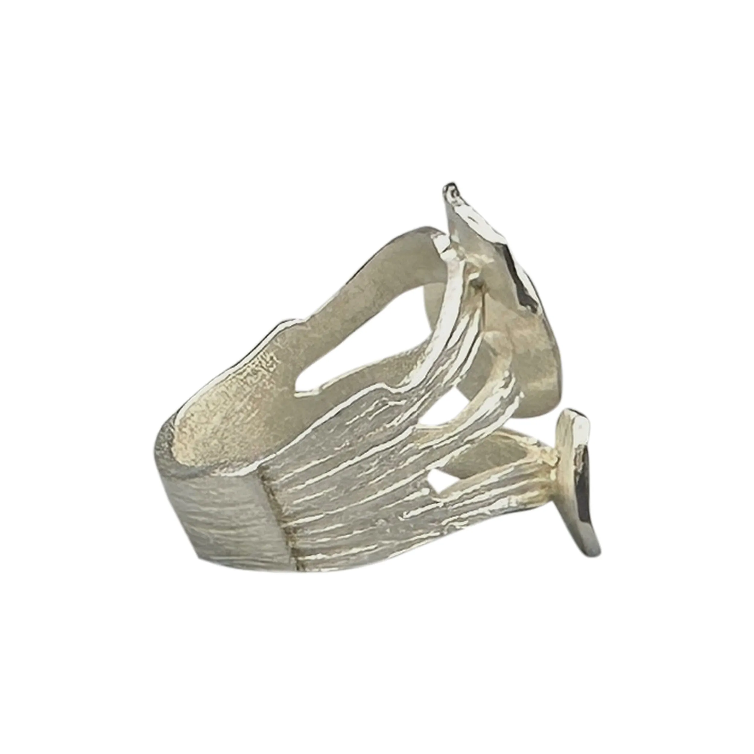 Cloud Forest Triplet Ring - Bright