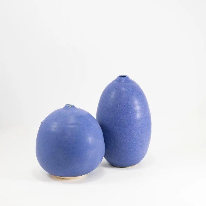 Cobalt Small Oval Vase