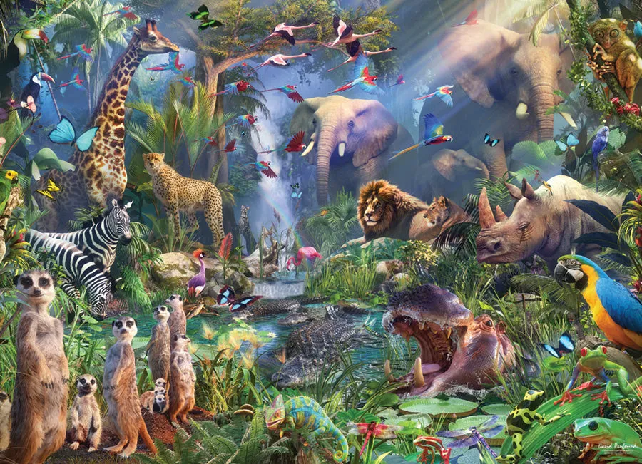 Cobble Hill: Into the Jungle 1000pc Compact Puzzle