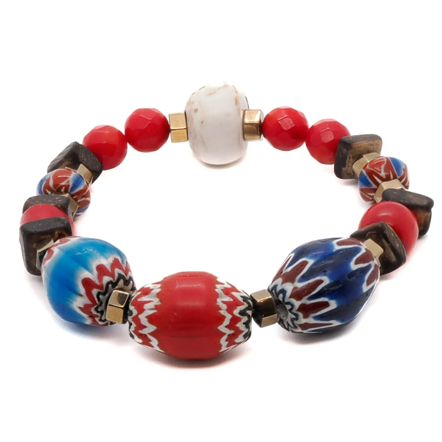Colorful Beaded Bohemian Bracelet