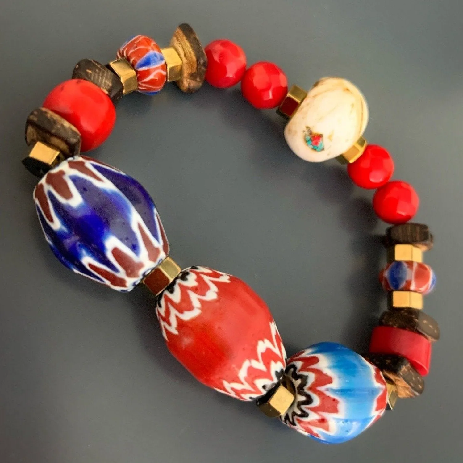 Colorful Beaded Bohemian Bracelet